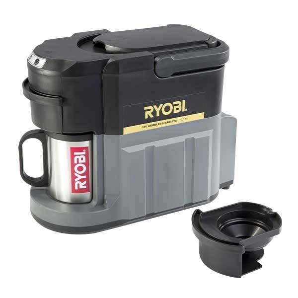 Ryobi Cordless Coffee Maker XB-18 Cordless Barista