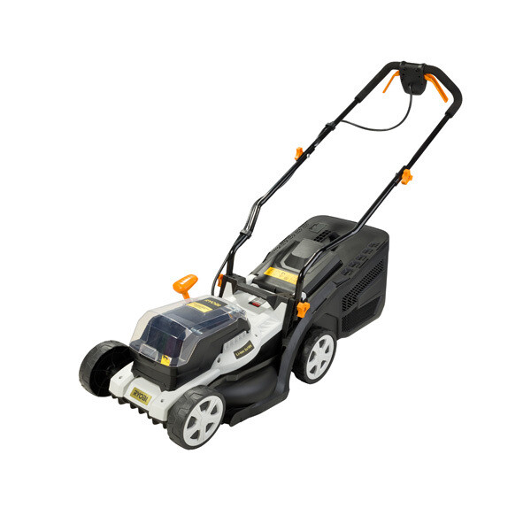 Ryobi XRM-350 PLUS: Powerful &amp; Easy Mowing for Larger Lawns (XRM-350 PLUS) with Battery and Charging kit