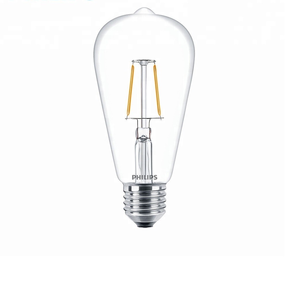 Philips LED Filament Bulb 4W E27 WW ST64: Warm Vintage Glow, Modern LED Efficiency | Anko Retail Kenya