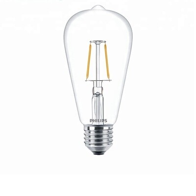 Philips LED Filament Bulb 4W E27 WW ST64: Warm Vintage Glow, Modern LED Efficiency | Anko Retail Kenya