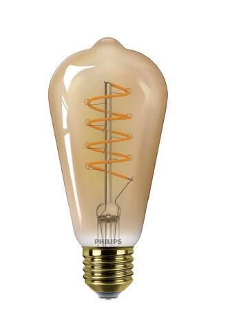 Philips 22163 Dimmable LED Filament Bulb (Spiral, Gold) | Warm White Ambiance | Anko Retail Kenya