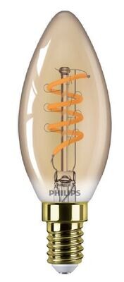 Philips 22167 Dimmable LED Filament Bulb 2.5W (Spiral, Gold) | Warm White Glow, Modern Control | Anko Retail Kenya