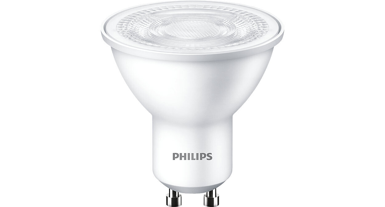 Philips Dimmable GU10 LED Spotlight (3.2W=50W, Cool White)
