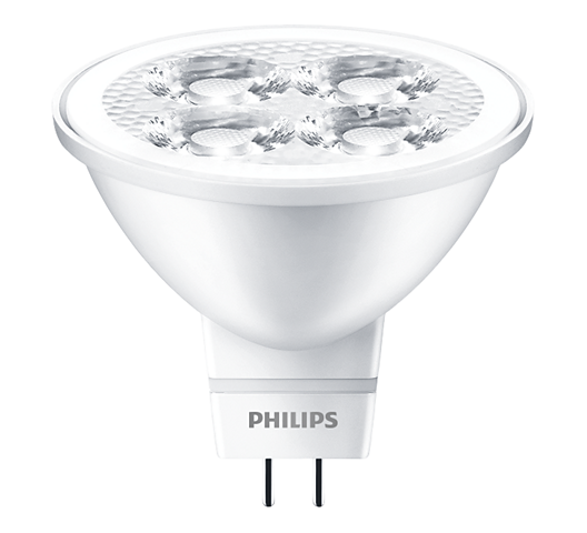 Philips Dimmable MR16 LED Spotlight (5W=50W, Warm White)