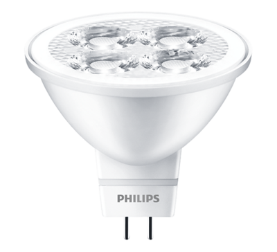 Philips Dimmable MR16 LED Spotlight (5W=50W, Warm White)