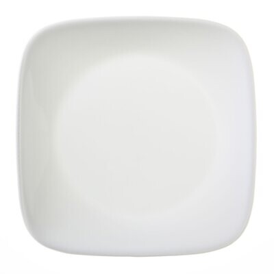 Corelle Square Pure White 16.5cm Bread & Butter Plate