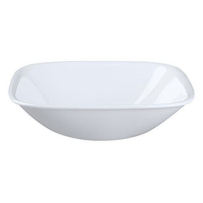 Corelle Square Dessert Bowls (Set of 6): Pure White Perfection