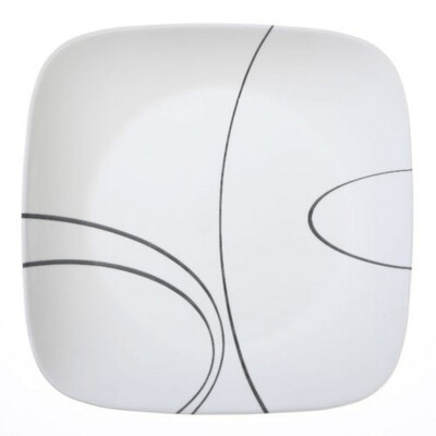 Corelle Simple Lines Dinner Plates 26.7cm (Set of 6): Timeless Style