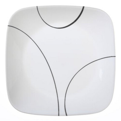 Corelle Square Luncheon Plates (Set of 6): Style & Convenience