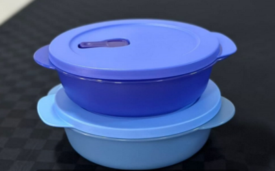 Tupperware® Crystalwave Containers Round 850Ml ×2pc