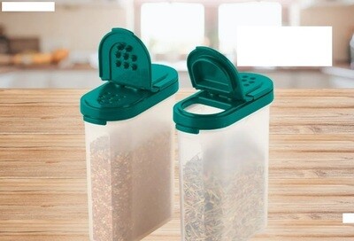Tupperware® Spice Shakers 2PCS 250ML | Keep Spices Fresh & Flavorful