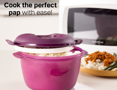 Tupperware® Microwave Rice Maker 3L |Make Rice, Ugali, Potatoes Grains &amp; More!