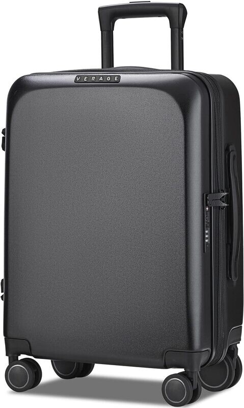 Verage Freeland Carry On Luggage with X-Large Spinner Wheels, Expandable Hardside Travel Luggage, Rolling Suitcase TSA Approved (20-Inch, Black) Verage Freeland Carry On Luggage with X-Large Spinner Wheels, Expandable Hardside Travel Luggage, Rolling Suitcase TSA Approved (20-Inch, Black)