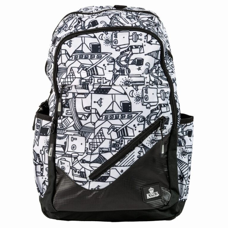 Kings Collection Printed Backpack #076 with Comfort &amp; Style (Multiple Designs)