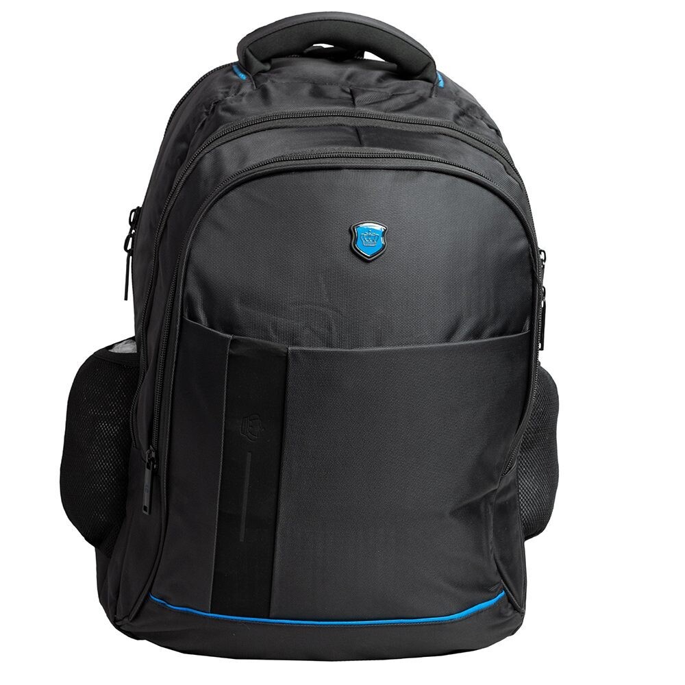 Kings Collection Flex Pro Laptop Backpack #1103: Customizable Comfort &amp; Capacity (Black)