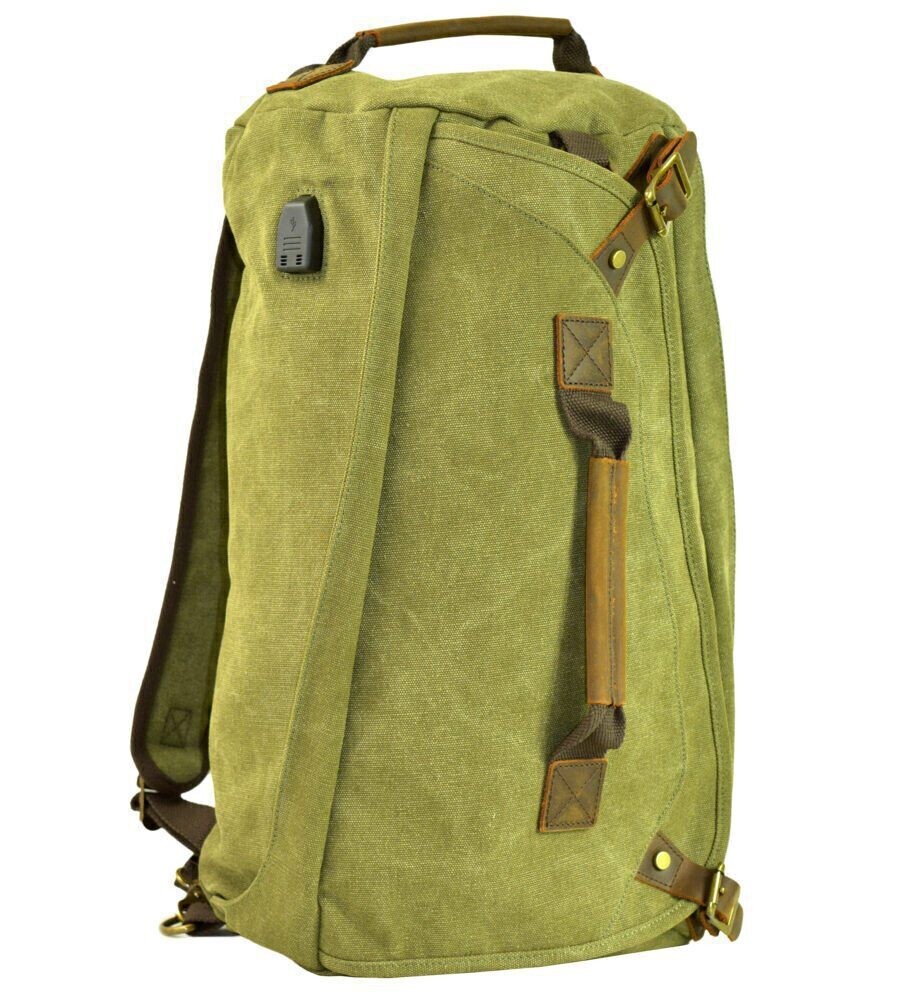 Kings Collection Flex Pack Convertible Backpack/Duffle (Canvas - Multiple Colors)