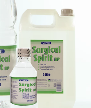 Vivek Surgical Spirit 5L | Multi-Purpose Disinfectant