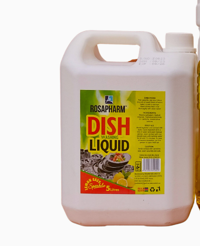 Rosapharm Lemon Dish Wash 5L | Wholesale Dishwashing Liquid