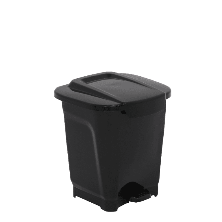 Tramontina T-Force Dust Bin (15L, Black) 92811/009 | Compact Design
