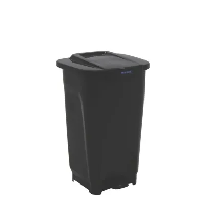 Tramontina T-Force Dust Bin (25L, Black) |92812/009 Pedal Lid