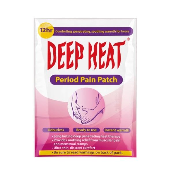 Deep Heat Period Pain Patch 1&#39;s