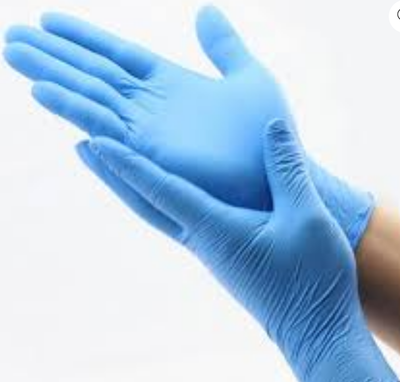 Powder Free Nitrile Gloves - 100 Pcs |Food Safe Cooking Gloves