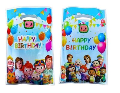 Cocomelon Birthday Party loot bag Gift bag 10pcs
