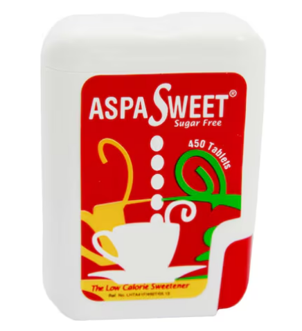 Aspa Sweet Sugar Free Aspartame Sweetener 150 Pieces