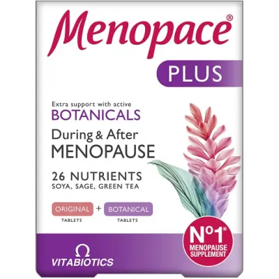 Vitabiotics Supplements: Menopace Plus Caps 56s