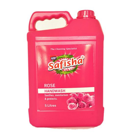 Safisha Hand Wash (5L) Bulk Care Rose Scent