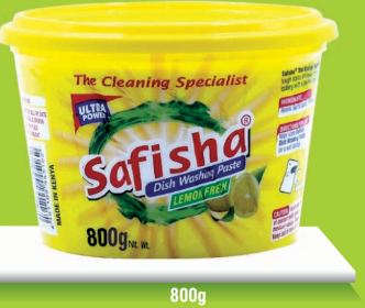 Safisha Dishwashing Paste (Lemon) 800g