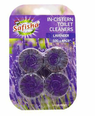 Safisha In-Cistern Blocks (Lavender) 4x50g