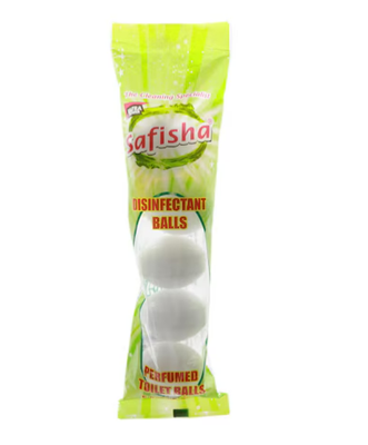 Safisha Disinfectant Urinal Balls (White) 200g