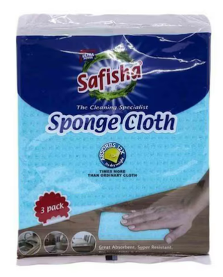 Safisha Sponge Cloth Pack Of 3