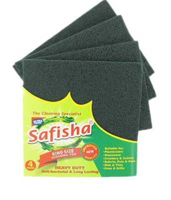 Safisha Scouring Pad King Size X4