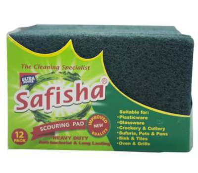 Safisha Scouring Pad 12PCS
