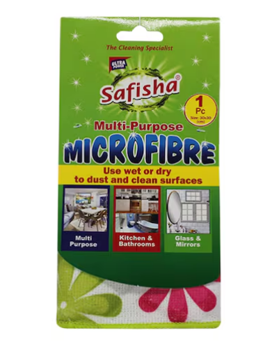 Safisha Multipurpose Microfibre Cloth 1&#39;S
