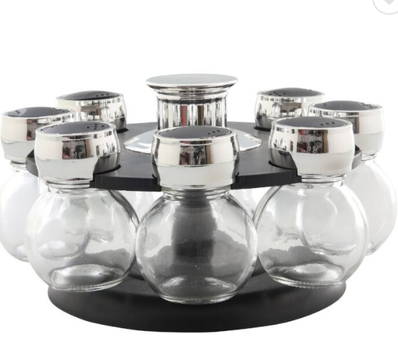 Rotating spice bottle set  8pcs CK-05