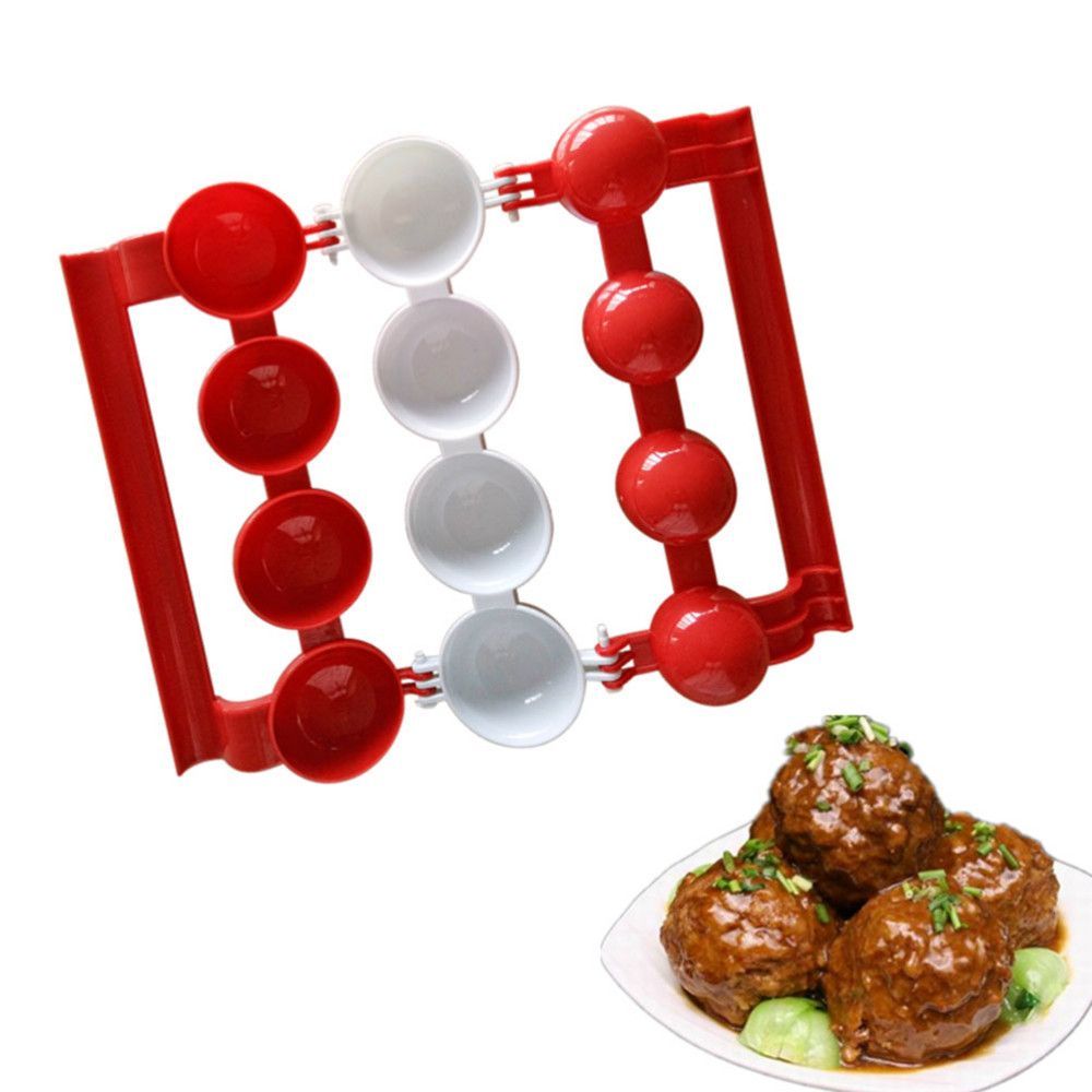 STUFFED BALL MAKER. MAKING STUFFED MEATBALLS  STUFFED-BALL as seen on tv