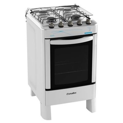 Esmaltec Ágata  Gas Cooker - 4 Burners, Automatic Lighting - White