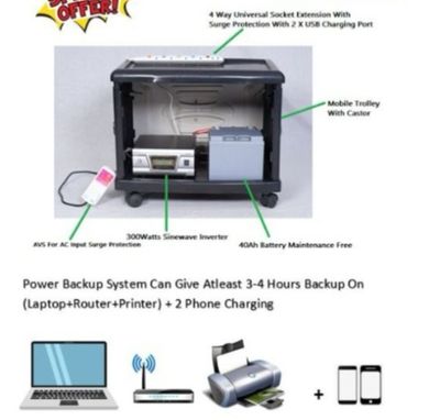 Complete Mobile power back up system