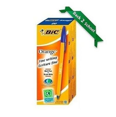 BIC Fine Point Blue Bic Biro Pens 20pcs