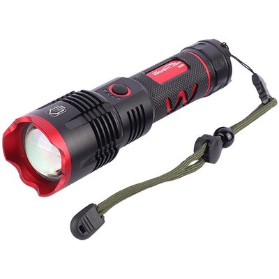 Powerful Flashlights Super Bright Rechargeable, USB Zoomable Hand Torch Light- 1 KM
