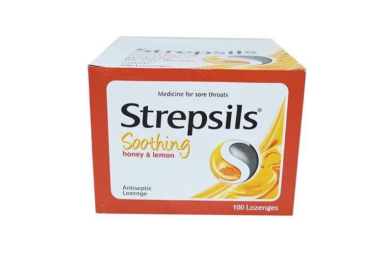 Strepsils Honey &amp; Lemon Lozenges 50x2s