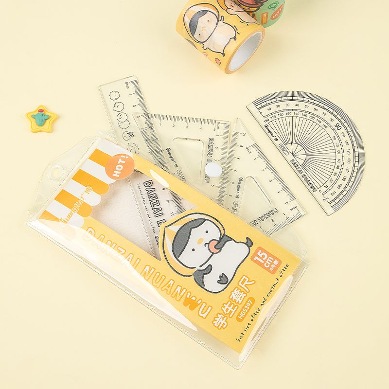 GuangBo H05397 Ruler Set (15cm/4pcs)