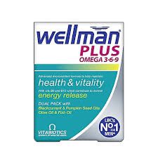 Wellman Plus Omega 3-6-9 Tabs 28