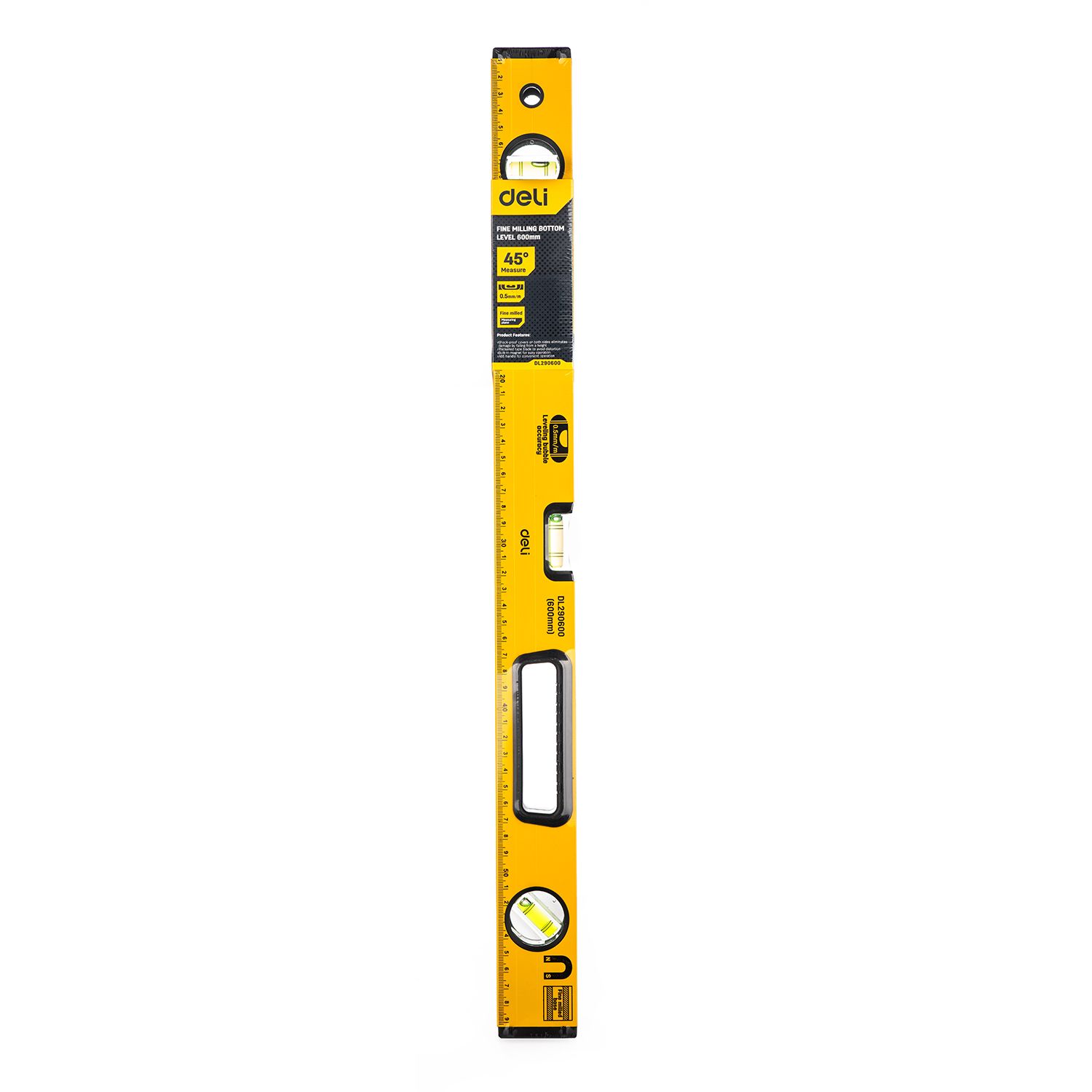 Deli Tools EDL290600 Spirit Level (600mm)