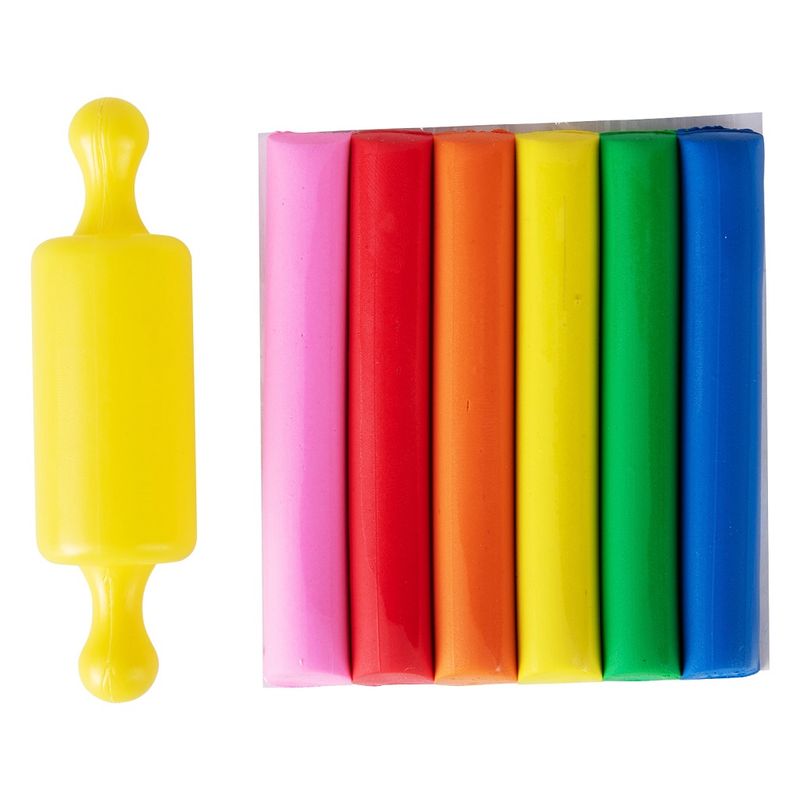 DELI ED75011 PLASTICINE 60G 6 COLORS