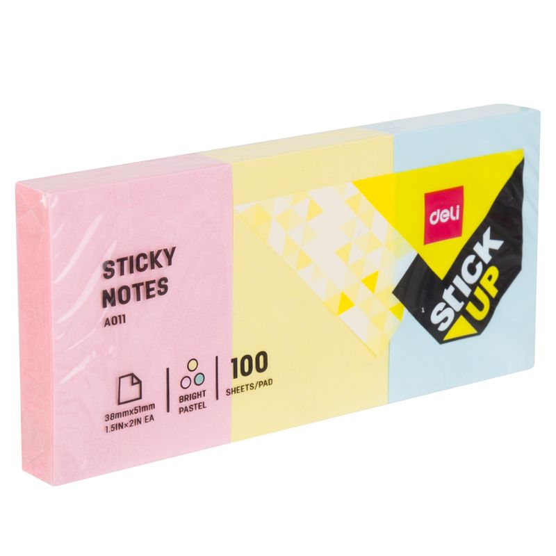 Deli- Sticky Notes 38MMX51MM #EA01103