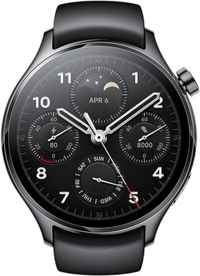 Xiaomi Watch S1 Pro, Classic, Sleek Design with rotatable Crown, 1.47&quot; AMOLED Display, Ultra-Thin bezels, All-New MIUI Watch OS, Advanced Health and Workout Tracking, Built-in GPS,